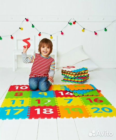 Новый коврик пазл Elc, тёплый пол