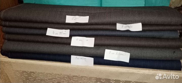 Костюмные шерстяные ткани
