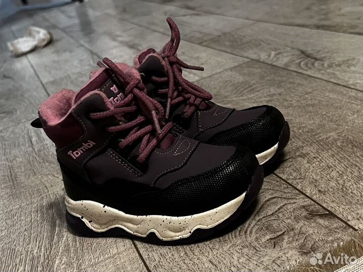 Ботинки демисезонные для девочки tombi 23