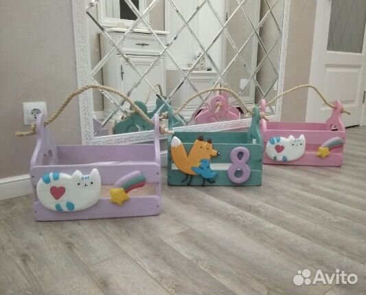 Бокс деревянный декоративный