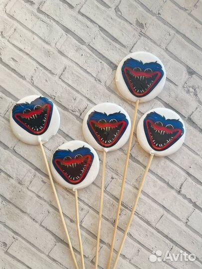 Меренга и леденцы на палочке