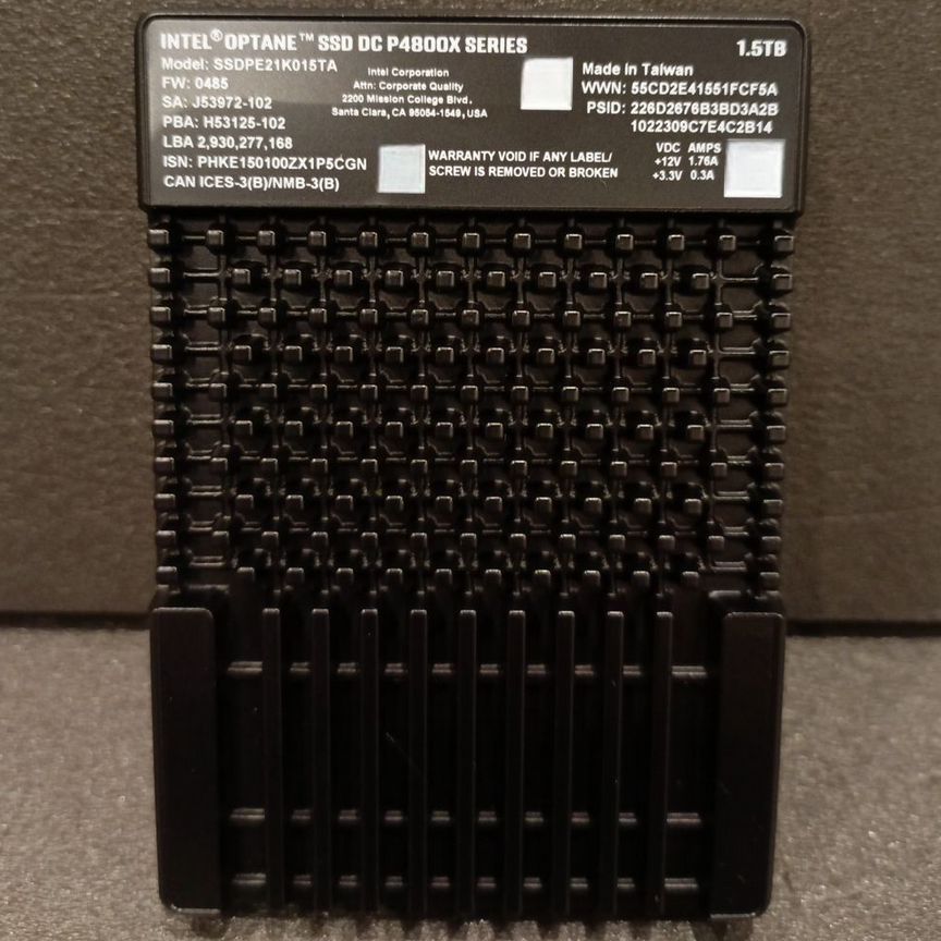 [P4800X] Ssd Intel Optane Dc (Ssdpe21k015ta) 1.5 Тб P4800x