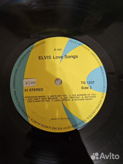Elvis* – Elvis' Love Songs