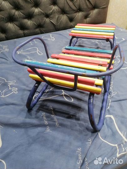 Санки для двух детей