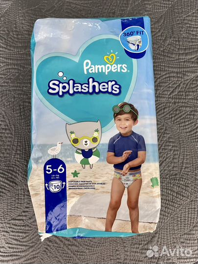 Подгузники трусики pampers 5 для плавания