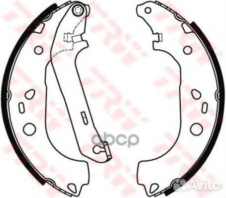 Колодки тормозные барабанные PSP648 patron