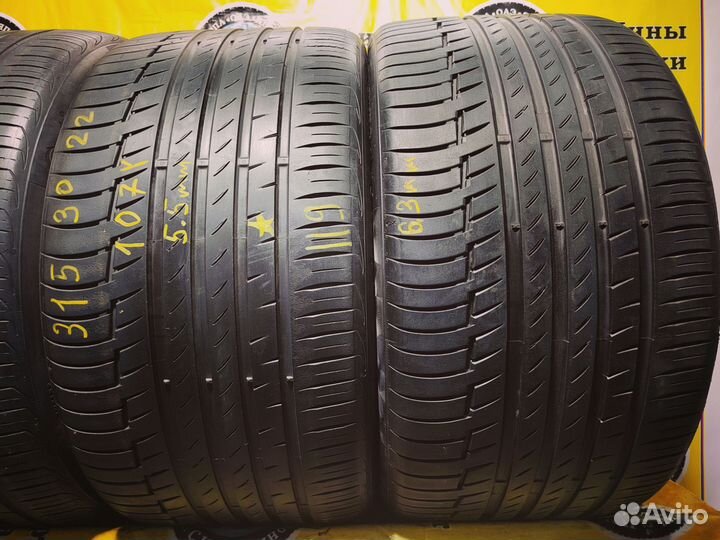 Continental PremiumContact 6 315/30 R22 и 275/35 R22 104Y