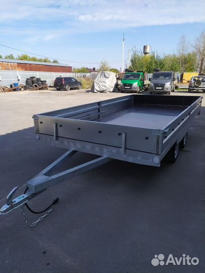 Прицеп цинк мастер 4х2 м двухосный