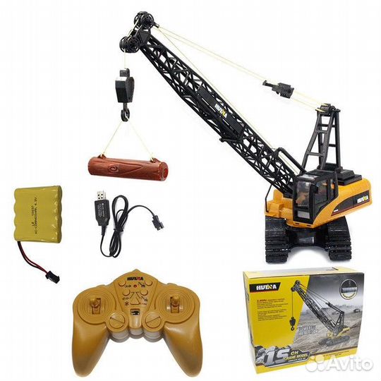 Радиоуправляемый кран Hui Na Toys