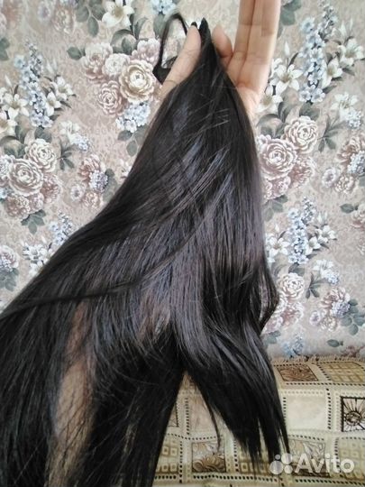 Накладные волосы на заколках