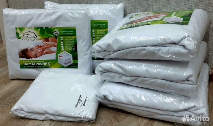 Непромокаемый наматрасник на резинке
