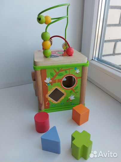 Развивающий куб сортер