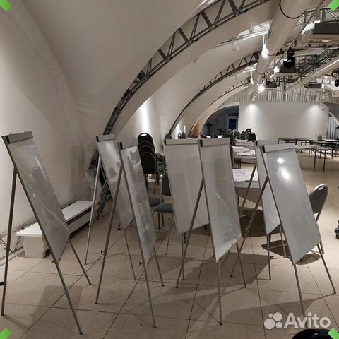 Флипчарт магнитно-маркерный доска 70х100 см