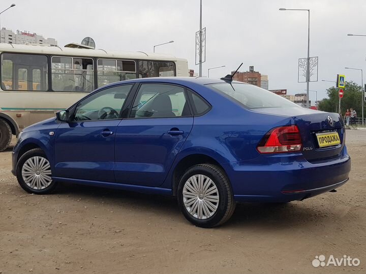Volkswagen Polo 1.6 AT, 2018, 104 000 км