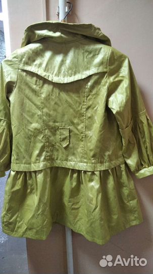 Плащ подростковый девочки новый