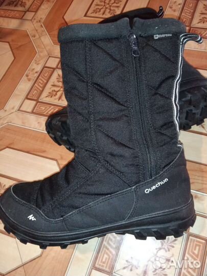 Треккинговые ботинки, сапоги quechua р. 36-37