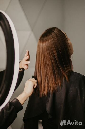 Выпрямление, реконструкция волос