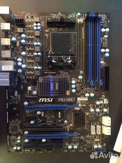 Материнская плата MSI 970A-G43 на запчати/ремонт