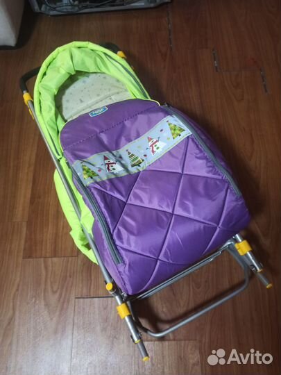 Детские санки складные Nika