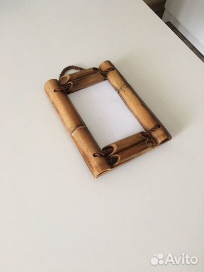 Фоторамка бамбук натуральный