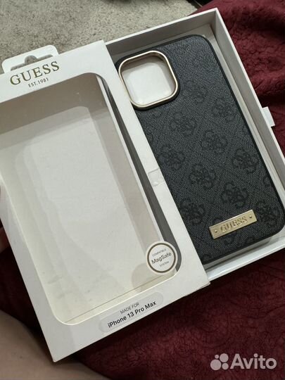 Чехол Guess (оригинал) на iPhone 13 pro max