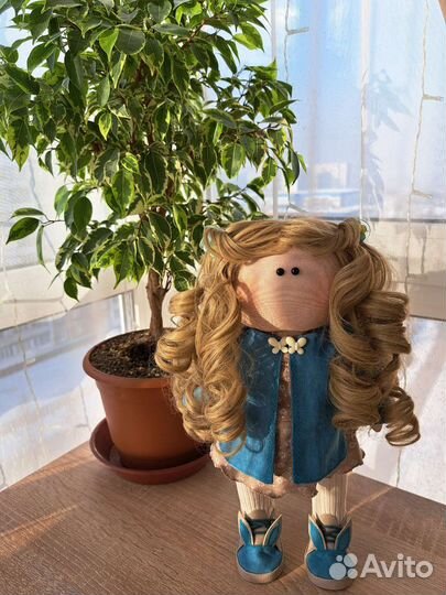 Интерьерная кукла тильда