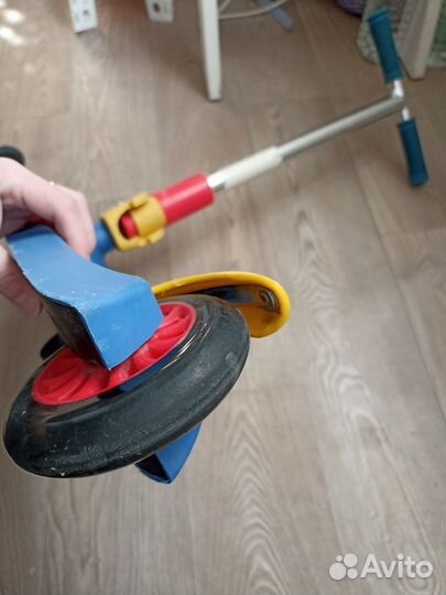 Самокат детский трехколесный складной