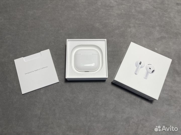 Наушники Apple AirPods 4 без шумоподавления
