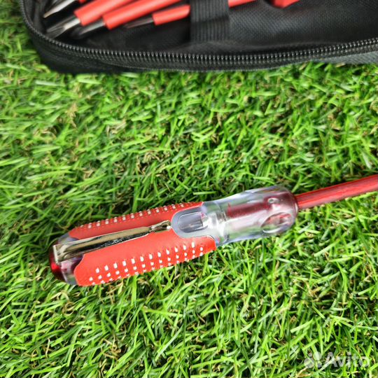 Набор диэлектрических отверток 7 шт красные