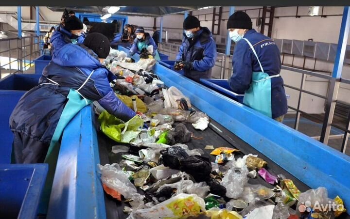 Рабочий на сортировку вторсырья вахта в Москве