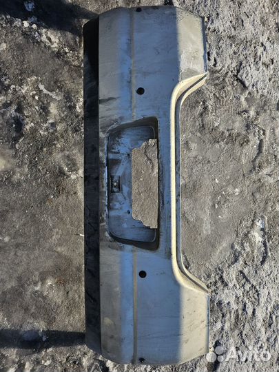 Бампер nissan tiida C11, 2007, задний