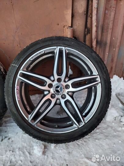 Колеса Мерседес 213 R19 AMG разноширокие оригинал