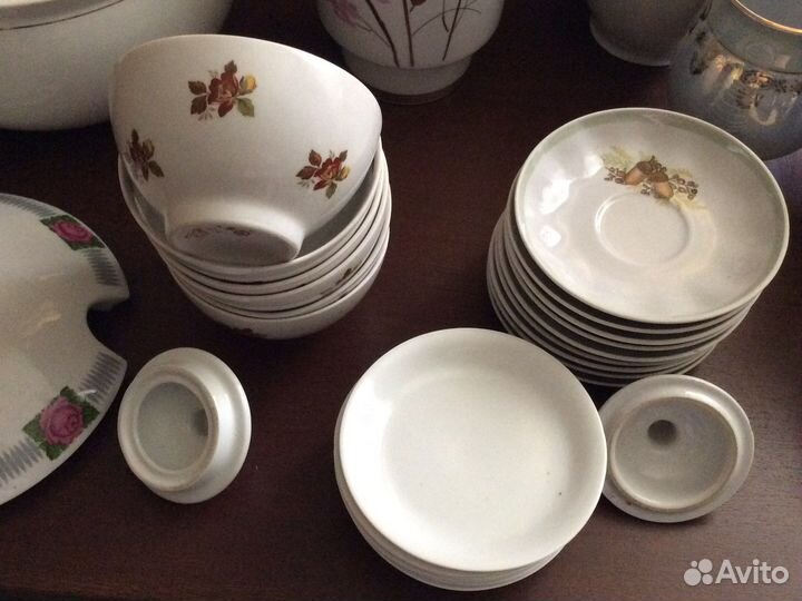 Фарфоровая посуда, крышки