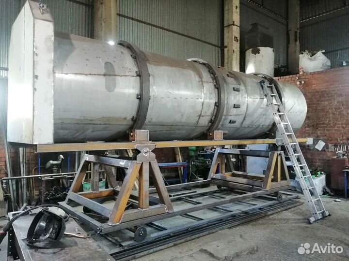 Сушилка барабанная для песка