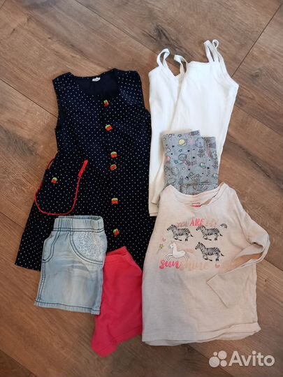 Вещи на девочку от 104 до 122