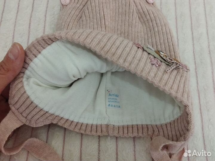 Шапочка для девочки осень 3-4 года