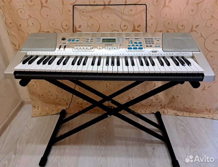 Синтезатор casio lk 300 tv