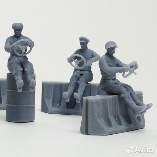 Водители советские военные для техники и диорамы