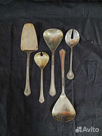 Ложки вилки мельхиор,серебро СССР