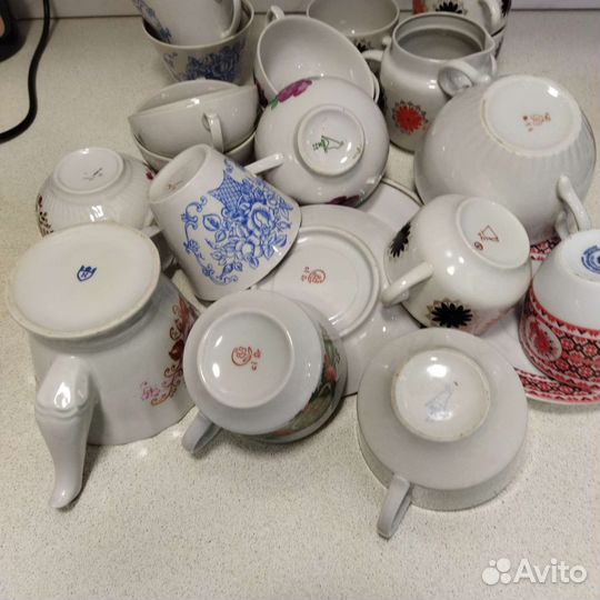 Фарфор советский разный