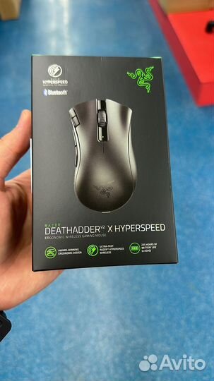 Игровая мышь razer deathadder v2 x hyperspeed