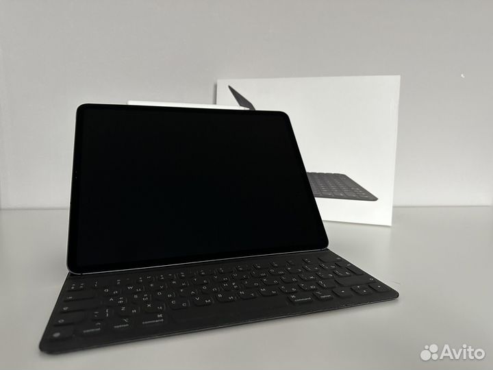 Комплект iPad pro 12.9, стилус и клавиатура
