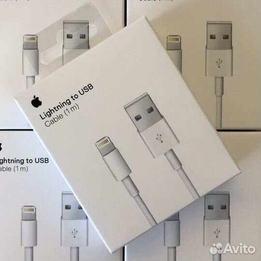Lightning to USB / to USB-C кабель зарядки iPhone