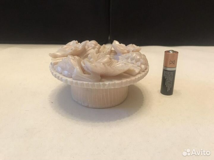 Пепельница мраморная винтажная