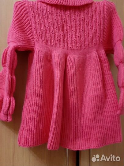 Вязаный френч на девочку