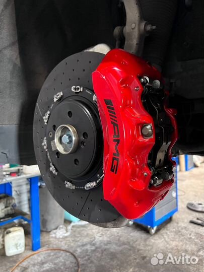 Передние тормозные диски W222 63s