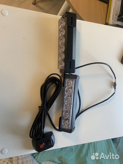 Стробоскоп синий красный