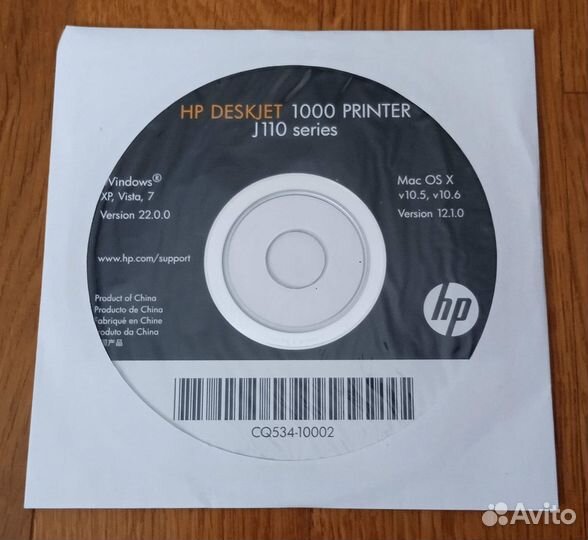 Принтер цветной HP deskjet 1000