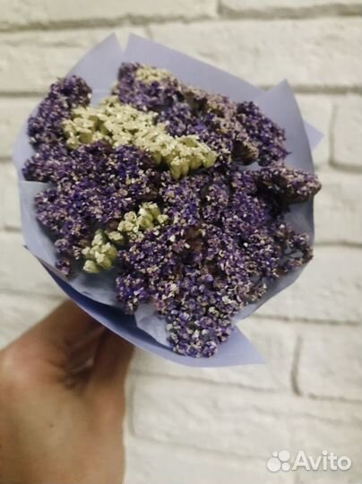 Букеты из сухоцветов