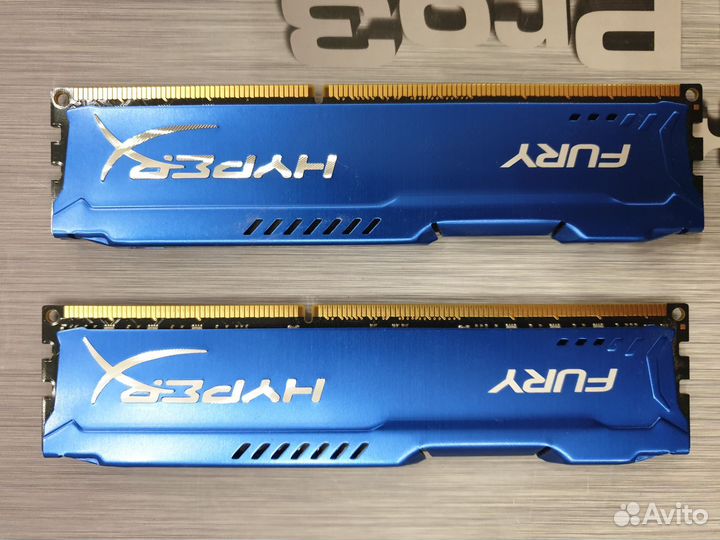 Оперативная память kingston HyperX fury ddr3